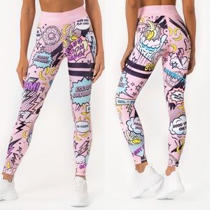 Stronger Brand Pink Leggings